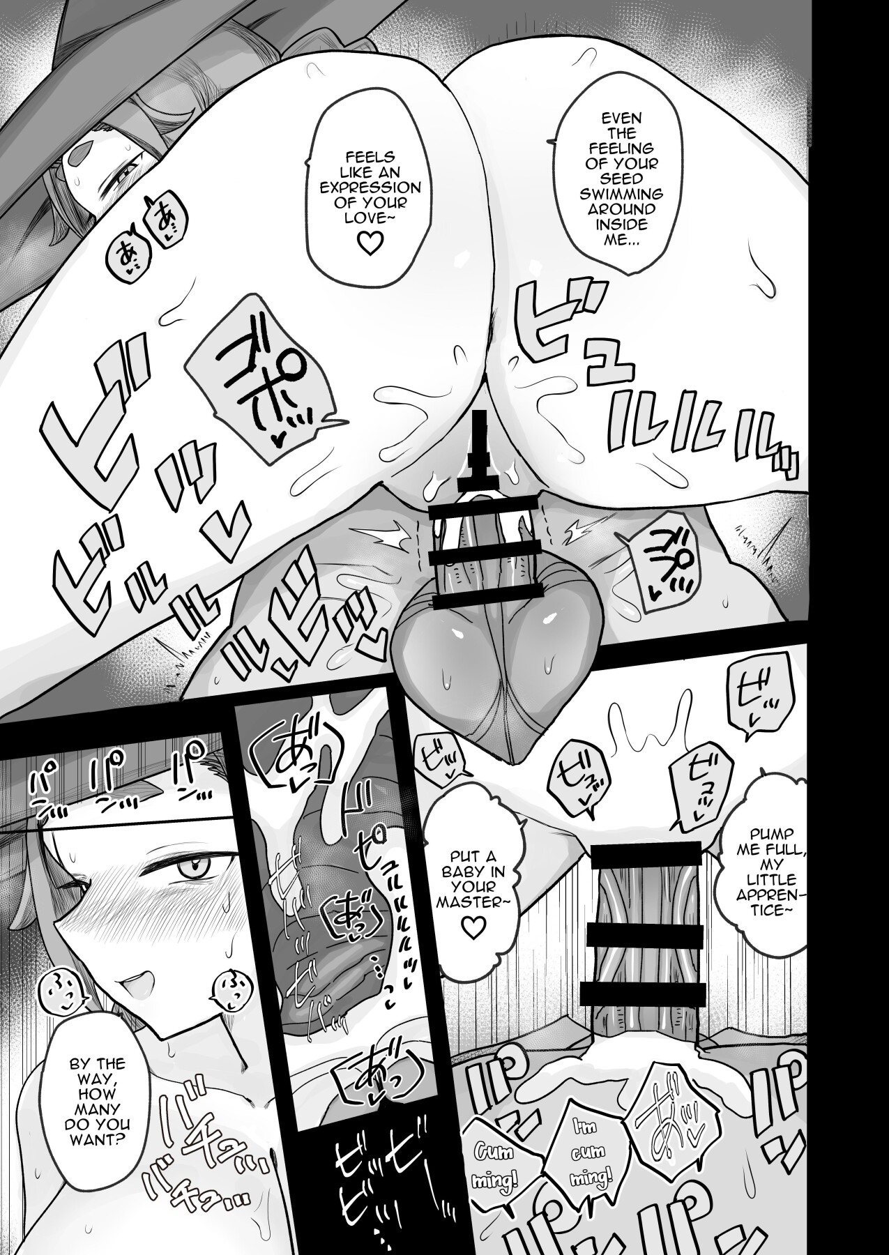 hentai manga 1000 Year Old Witch Cumsqueezes Her Disciple During His Virginity Graduation Exam